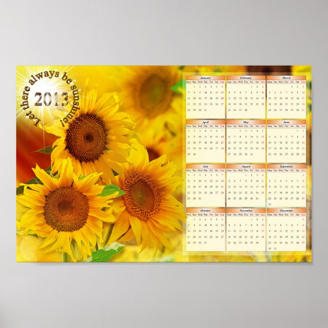 2013 - Solroskalender Poster (Framsidan)