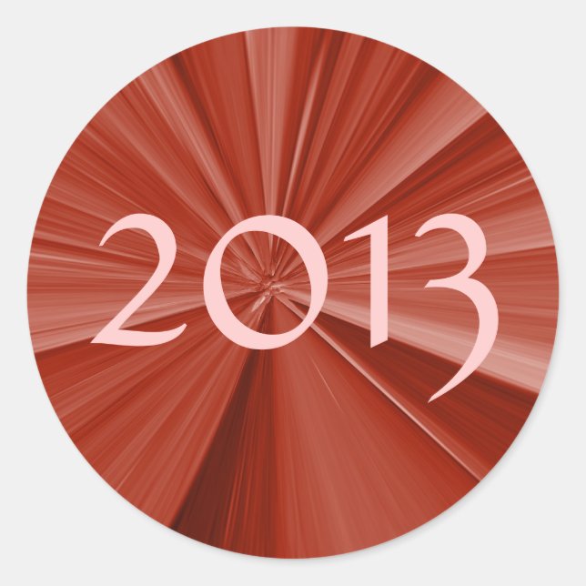 2013 Studenten Runt Klistermärke (Framsida)
