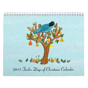 2013 Tolv dagar i julkalender Kalender