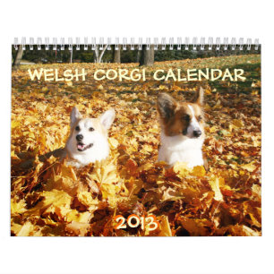2013 walesiska Corgikalender Kalender