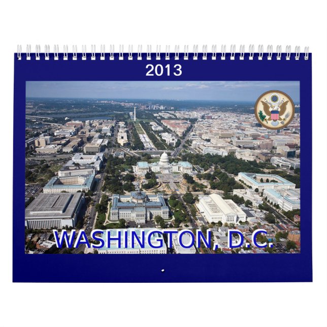 2013 Washington DC Landmark Calendar Kalender (Omslag)