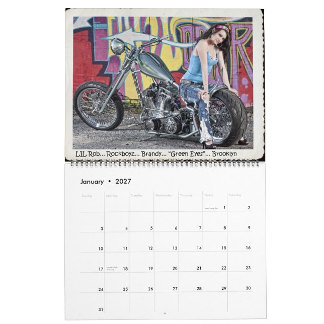 2013 XTREME-UT-TAKES KALENDER! KALENDER (Jan 2027)
