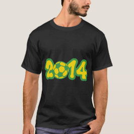 2014 annee football soccer trophe competition coup t shirt