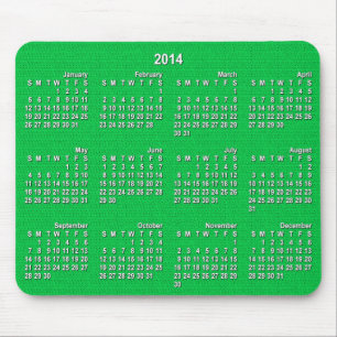2014 års kalender - Grönten Sticka Musmatta