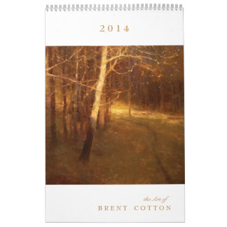 2014 års konst av BRENT COTTON Kalender