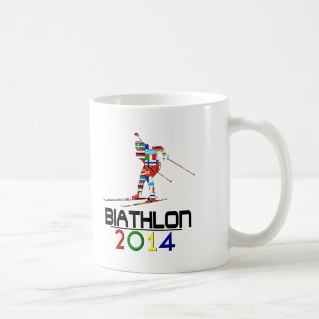 2014: Biathlon Kaffemugg (Höger)