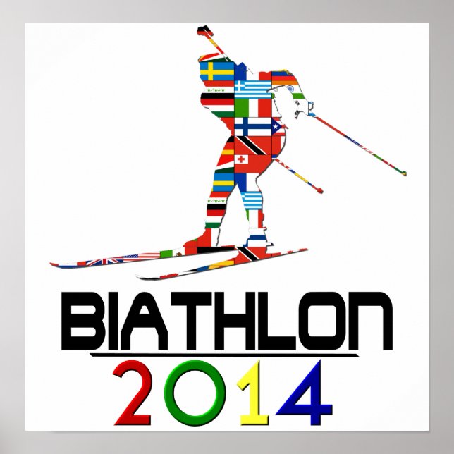 2014: Biathlon Poster (Framsidan)