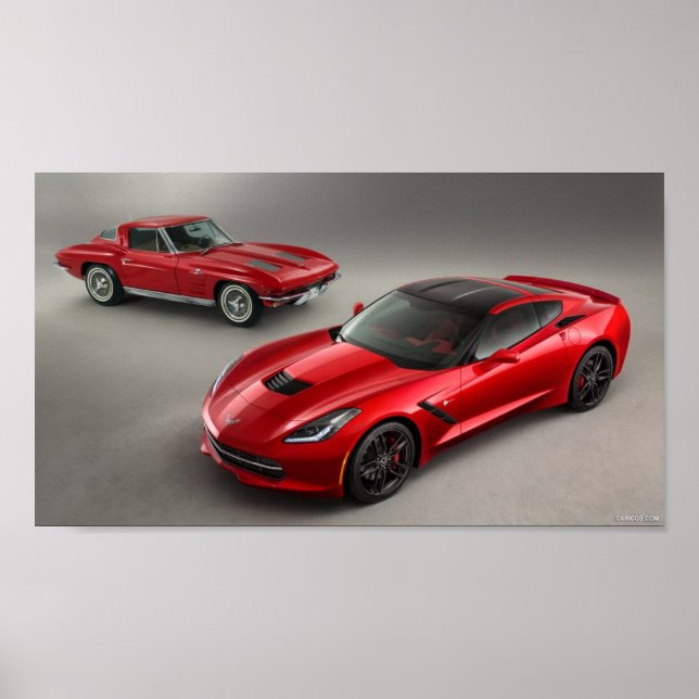 2014 Chevrolet Corvette Stingray Poster (Framsidan)