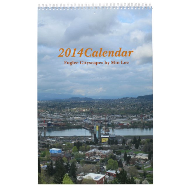 2014 Cityscapes för kalender | Fuglee av minimum (Omslag)