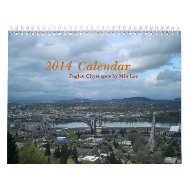 2014 Cityscapes för kalender | Fuglee av minimum (Omslag)