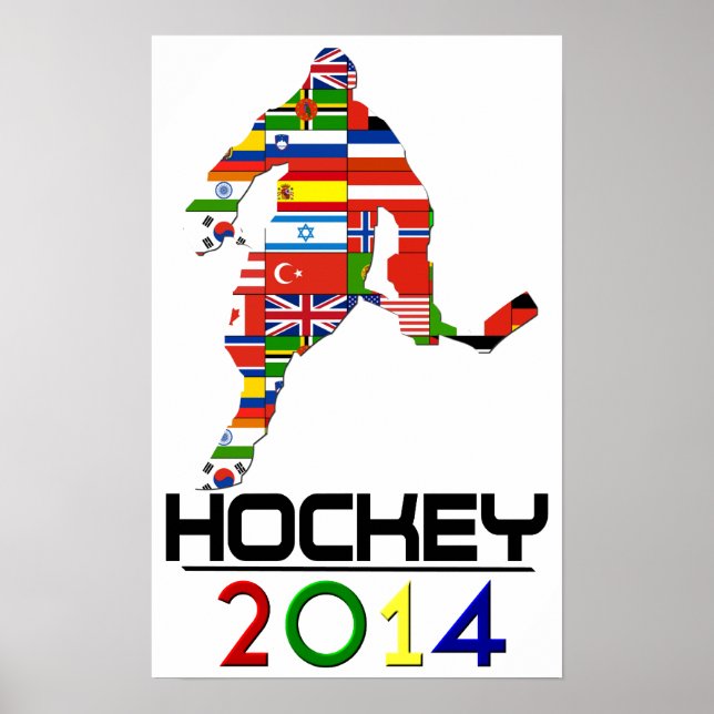 2014: Hockey Poster (Framsidan)