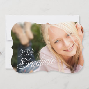 2014 Inbjudan till Studentfest av Grad Girly Photo