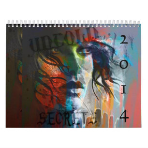 2014 kvinnliga porträtt för blandat massmedia kalender