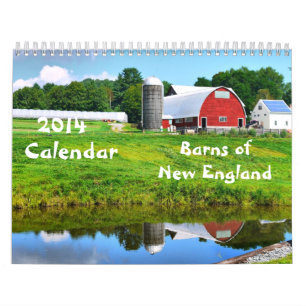 2014 ladugårdar av New England - 2 Kalender