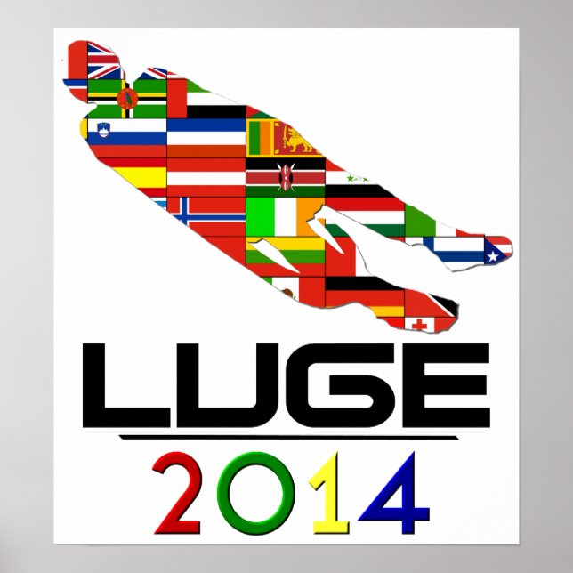 2014: Luge Poster (Framsidan)