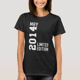 2014 maj Grattis på födelsedagen Party T Shirt