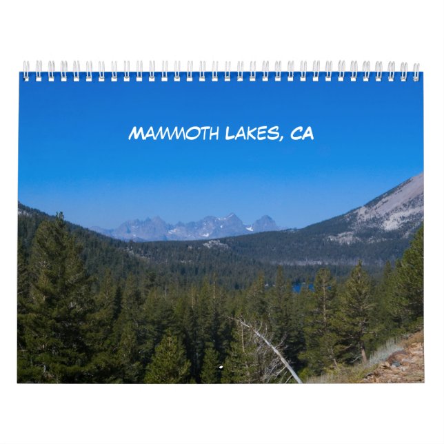 2014 Mammoth Sjöar Kalender (Omslag)