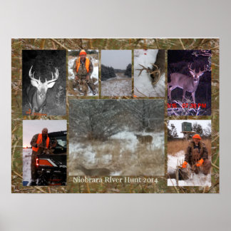2014 Niobrarafloden Hunter Poster