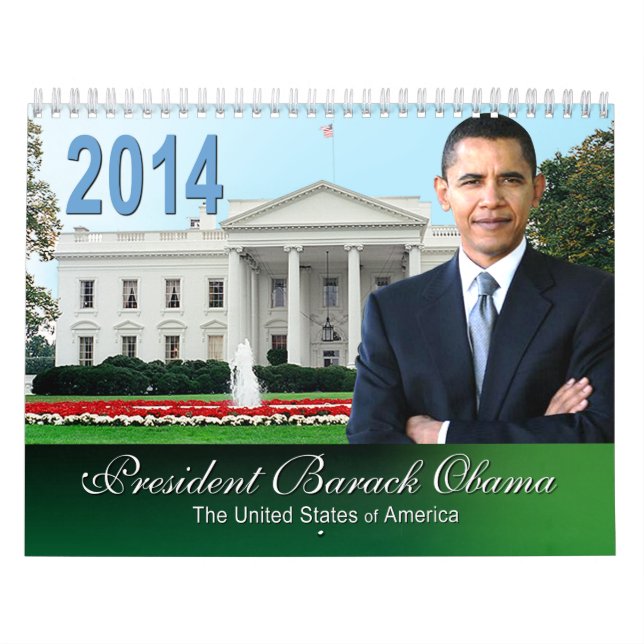 2014 Obama Samlingsbar Keepsakkalender II Kalender (Omslag)