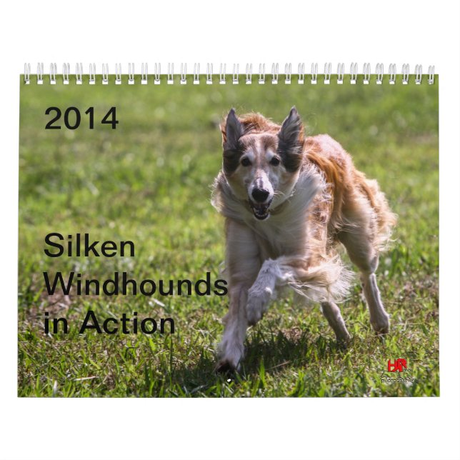 2014 Silken Windhounds i handling 1-6 Kalender (Omslag)