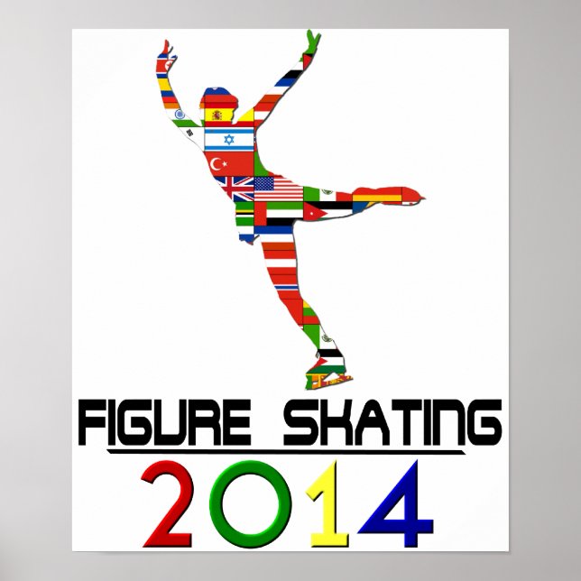 2014: Skating Figur Poster (Framsidan)