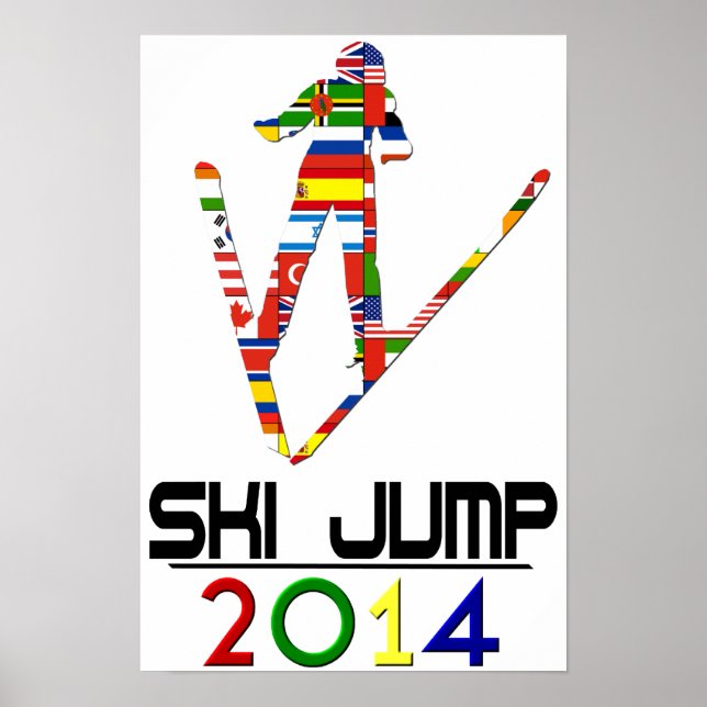 2014: Ski Jump Poster (Framsidan)