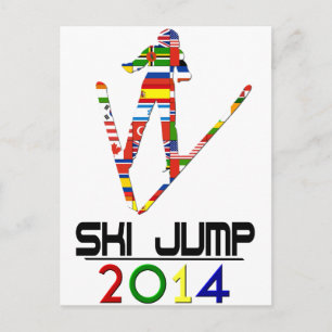 2014: Ski Jump Vykort