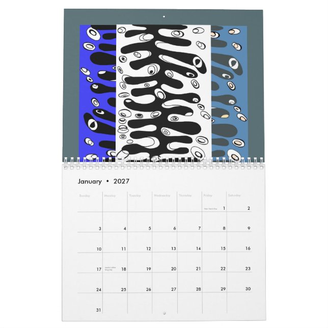 2014 sönderslitna jeannes trimmar kalendern kalender (Jan 2027)
