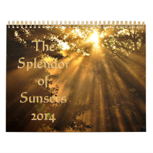 2014 Splendor of Sunsets Kalender