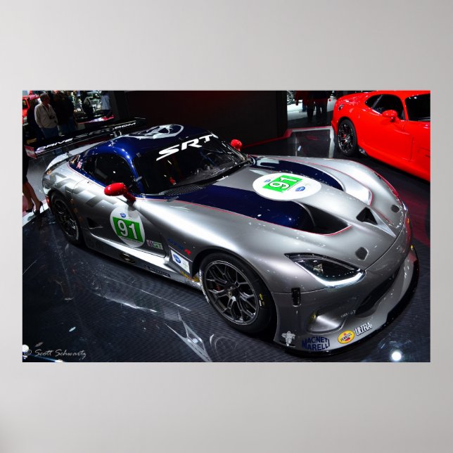 2014 SRT Viper GTSR Poster (Framsidan)