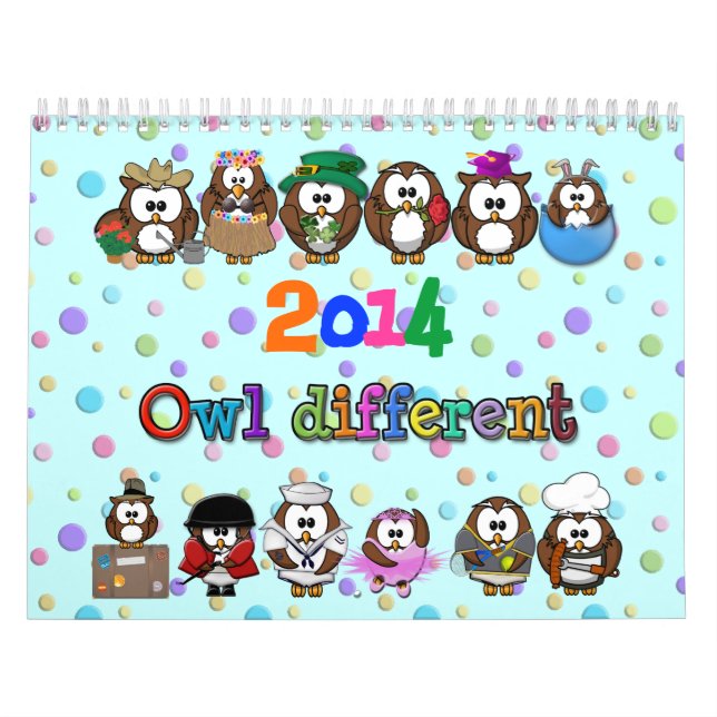 2014 uggla annorlunda kalender (Omslag)