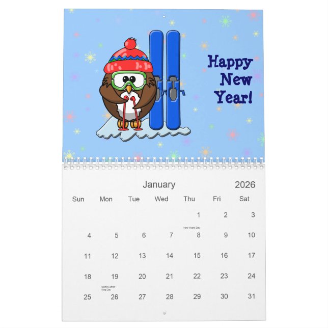 2014 uggla olika kalender (Jan 2026)