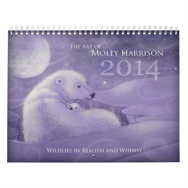 2014 Whimsical Wildlife Kalender (Omslag)