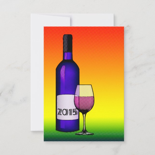 2015 års firningsvin inbjudningar (Framsida)