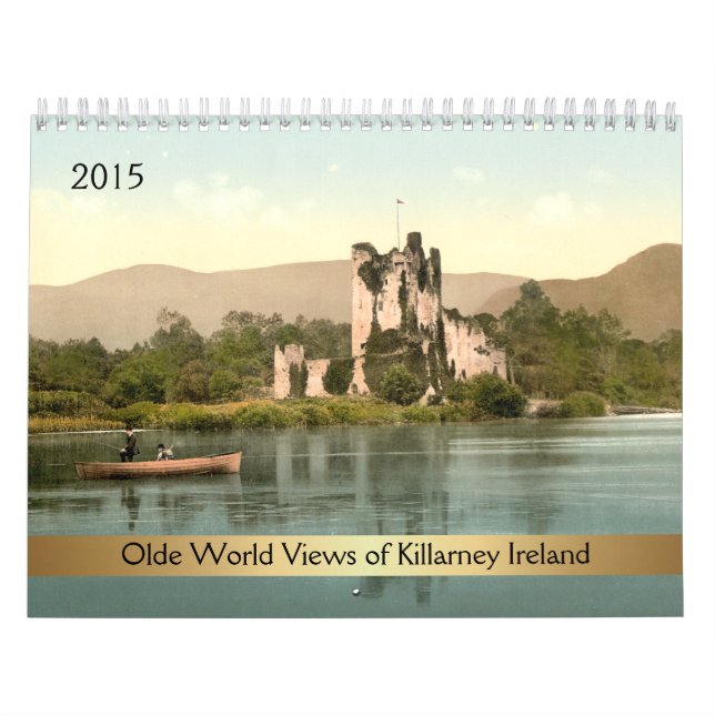 2015 års gamla världsjudar i Killarney Ireland Kalender (Omslag)