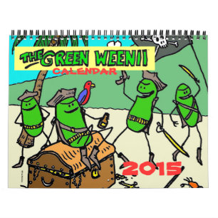 2015 års Grönt Weenii-kalender Kalender