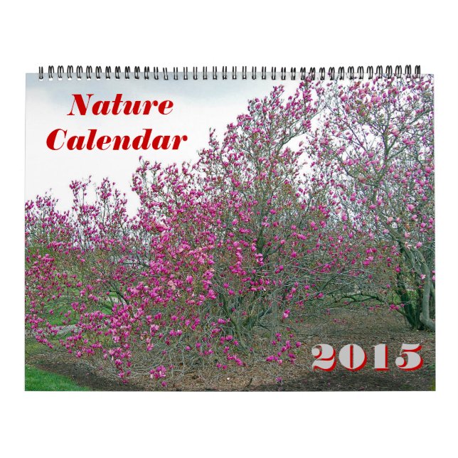 2015 års naturkalender kalender (Omslag)
