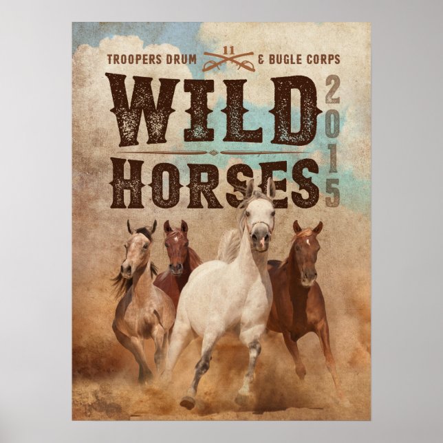 2015 års Troopers Show Poster (bästa Storlek 18 x  (Framsidan)