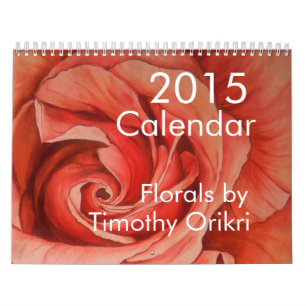 2015 blom- kalender av Timothy Orikri