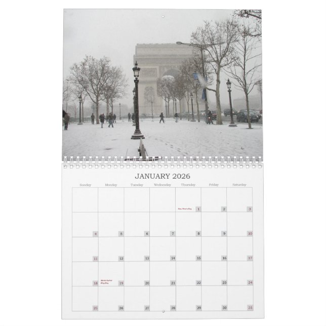 2015 Calender Paris, Frankrike Kalender (Jan 2026)