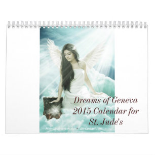 2015 drömmar av Geneva kalender för 15 månad