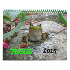 2015 Frog Calendar Kalender
