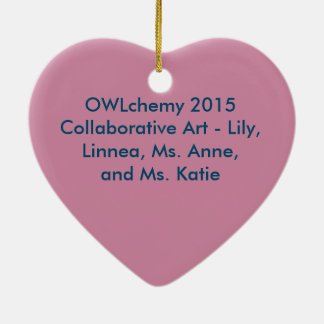 2015 jubileums- OWLchemy julprydnad Julgransprydnad Keramik