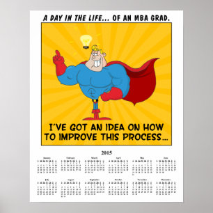 2015 Kalender MBA Student Poster