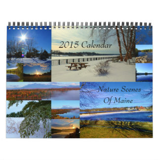 2015 kalender - naturplatser av Maine