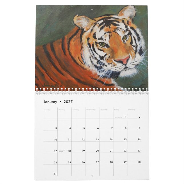 2015 Kalenderns stora katter, små katter Kalender (Jan 2027)