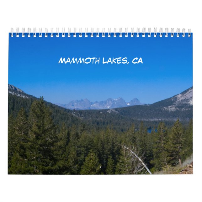 2015 Mammoth Sjöar Kalender (Omslag)