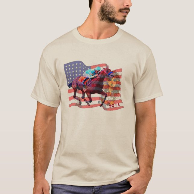 2015 manar för amerikan Pharoah T-tröja T-shirt (Framsida)