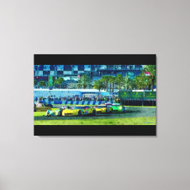2015 Rolex 24 timmar av Daytona Canvastryck