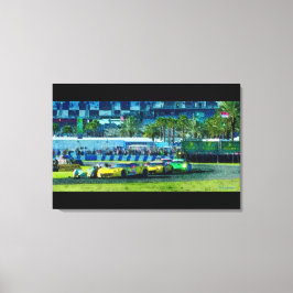 2015 Rolex 24 timmar av Daytona Canvastryck